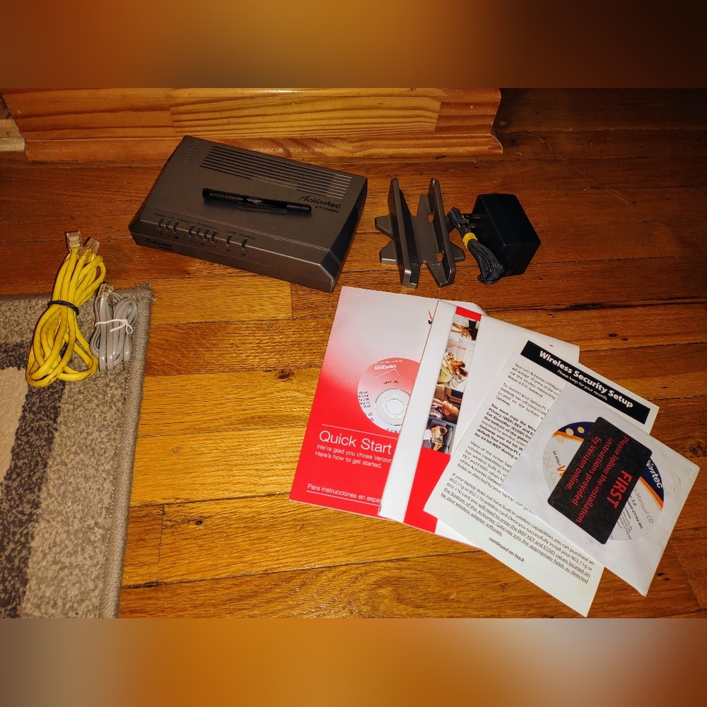 Actiontec GT704WG DSL Modem Router Verizon Wireless